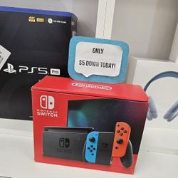 Nintendo Switch V2 New  - Pay $1 DOWN AVAILABLE - NO CREDIT NEEDED