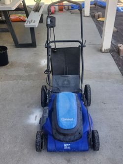 Kobalt KM 21IN Electric Lawnmower.