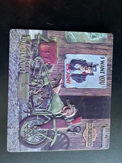 Harley / Army plaque