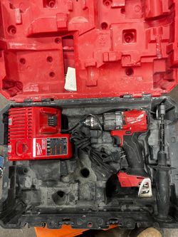 Milwaukee FUEL Hammer Drill with Charger and Case