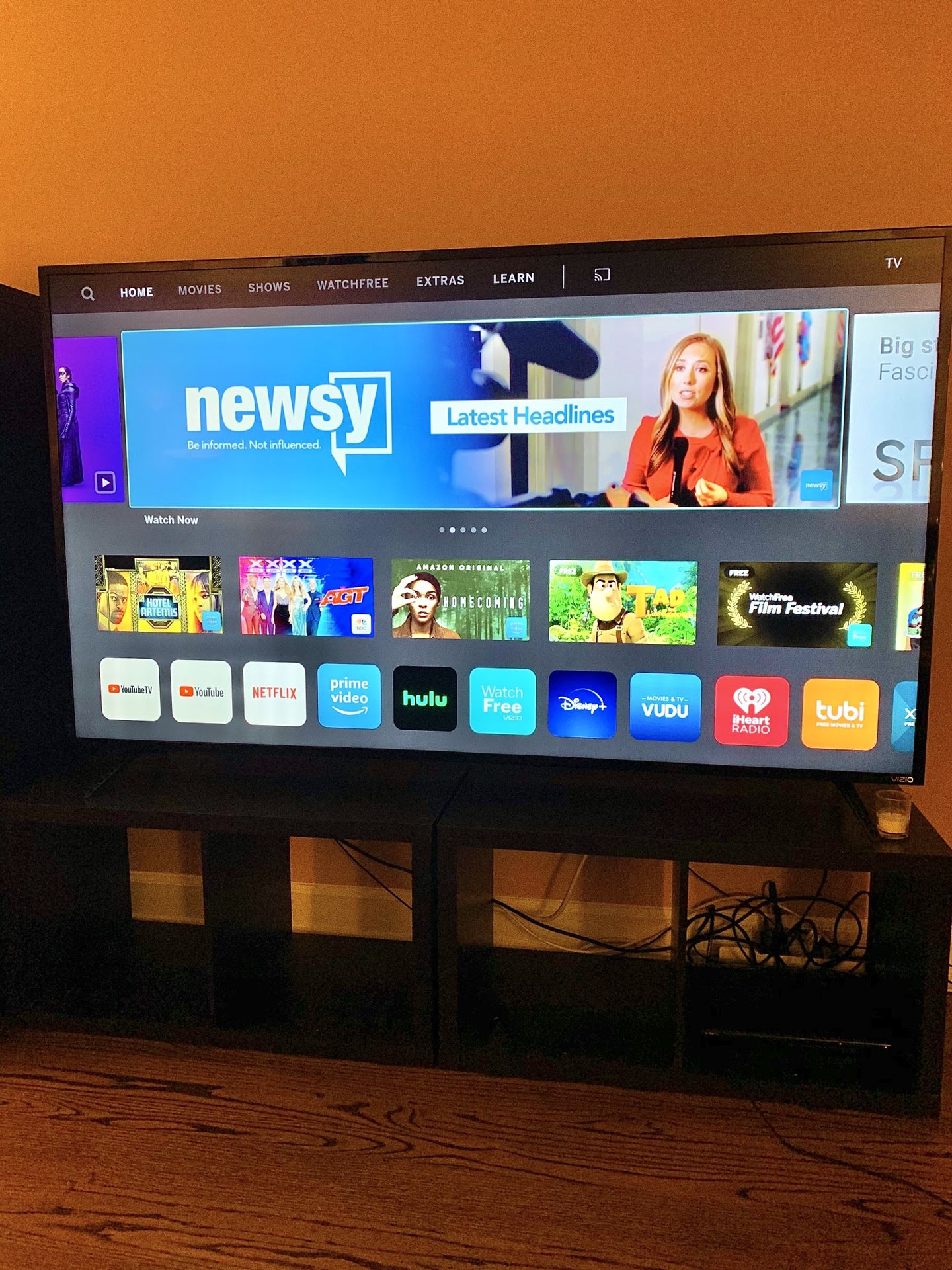 Vizio 65” LED Smart TV