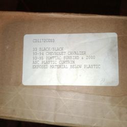 New Convertible Top For Chevy And Pontiac Models, New In Box