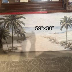 LARGE BEACH CANVAS