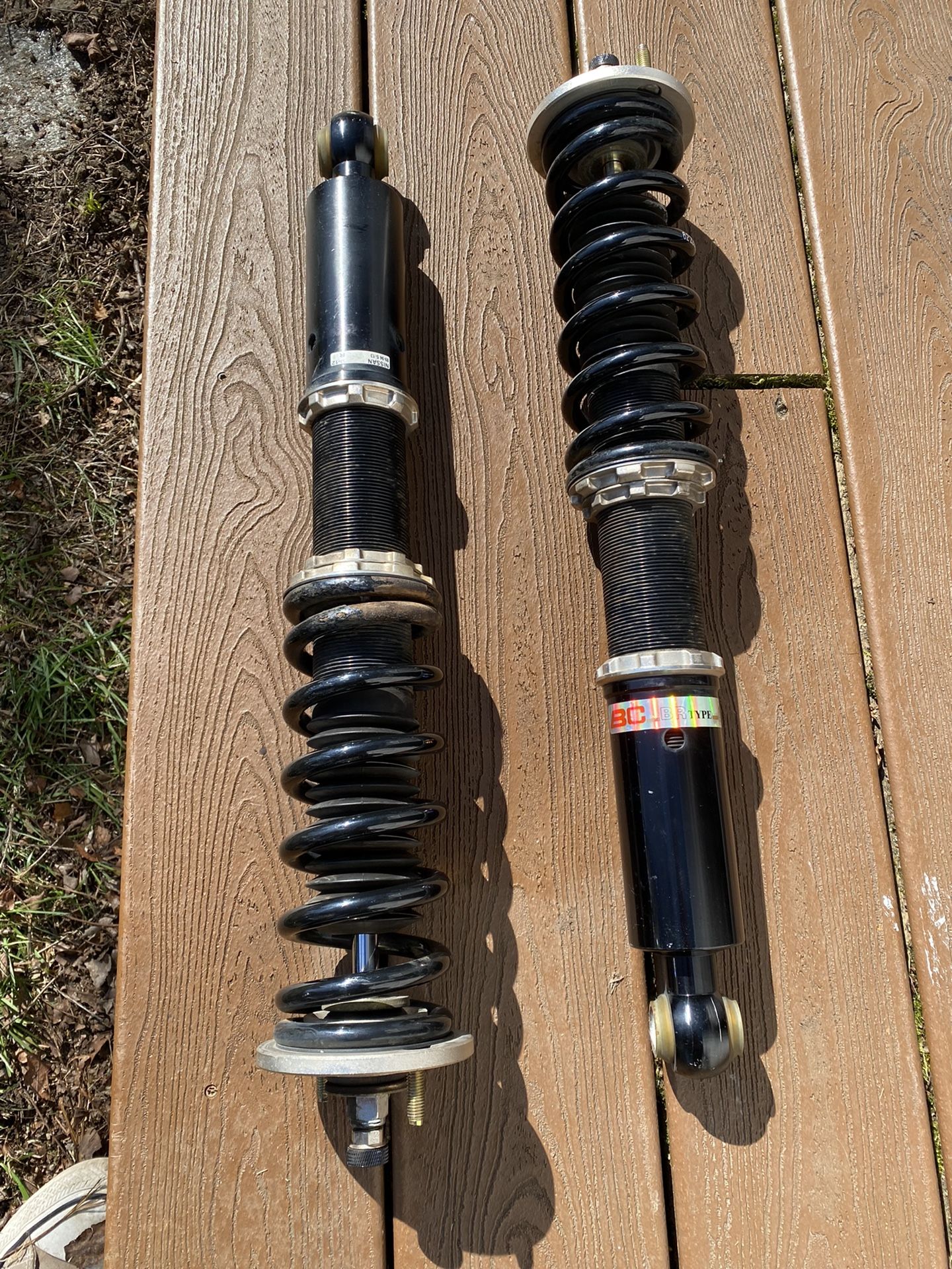 BC Racing S13 240sx Rear Coilovers