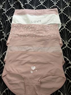 Baby Pink Underwear With Design