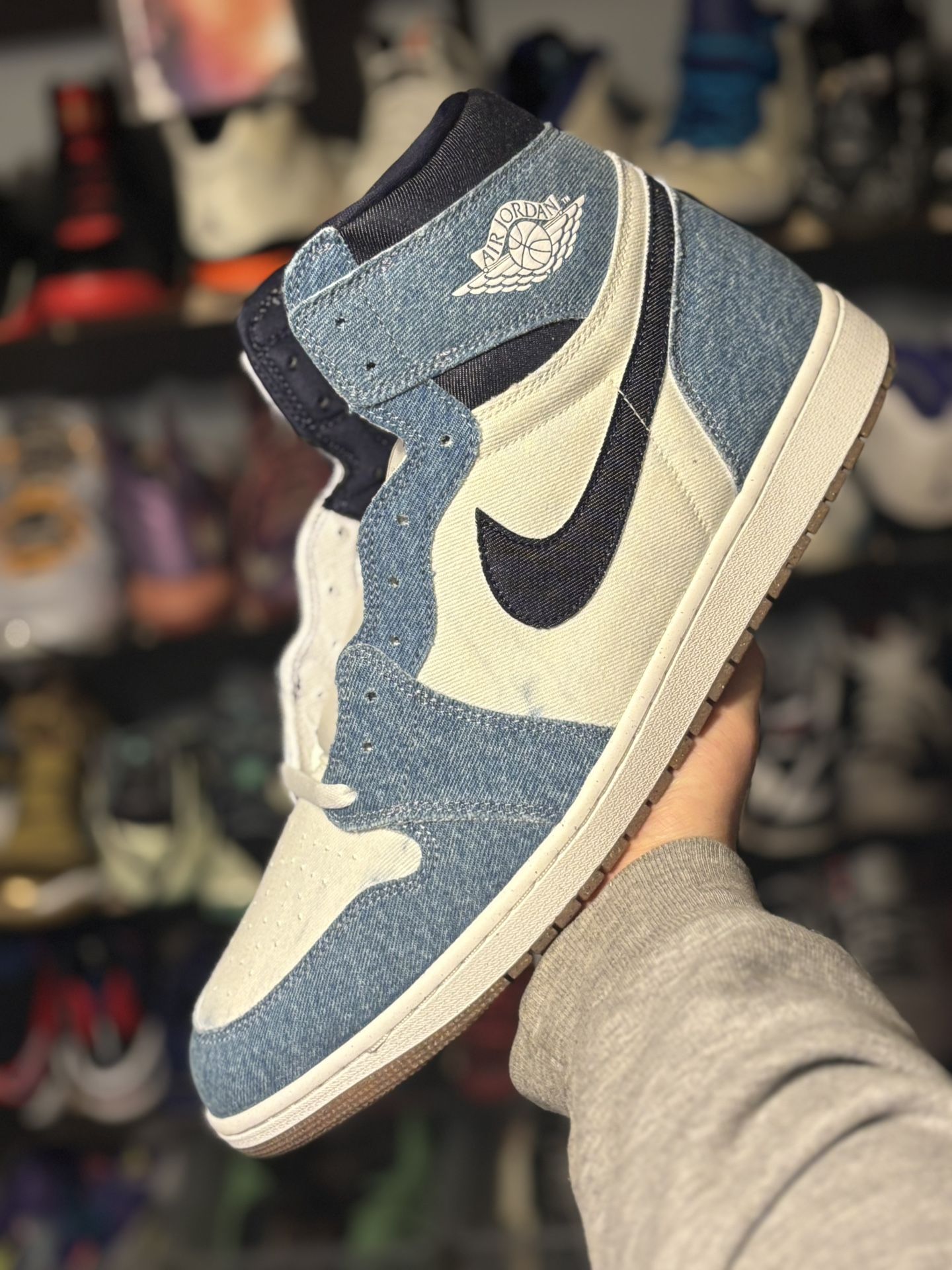Air Jordan 1 Denim Size 17 $170