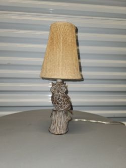 Small Owl Lamp