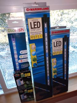 Aquarium Supply MEGA BUNDLE: ZooMed Filters & Marineland LED
