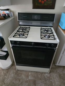 General Electric gas stove