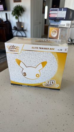 30th Celebration Pokemon ETB • WILL TRADE FOR RETRO GAMES
