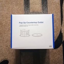 VILONG 4.75" Pop Up Countertop Outlet 15W Wireless 4AC 20W USB-C 800J Surge