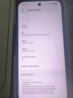Google Pixel 10a