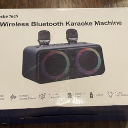 Wireless Bluetooth Karaoke Machine