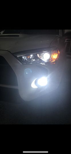 Toyota 4Runner Led Bulb Light Kit Foglights 