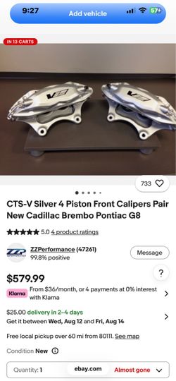 Cadillac parts