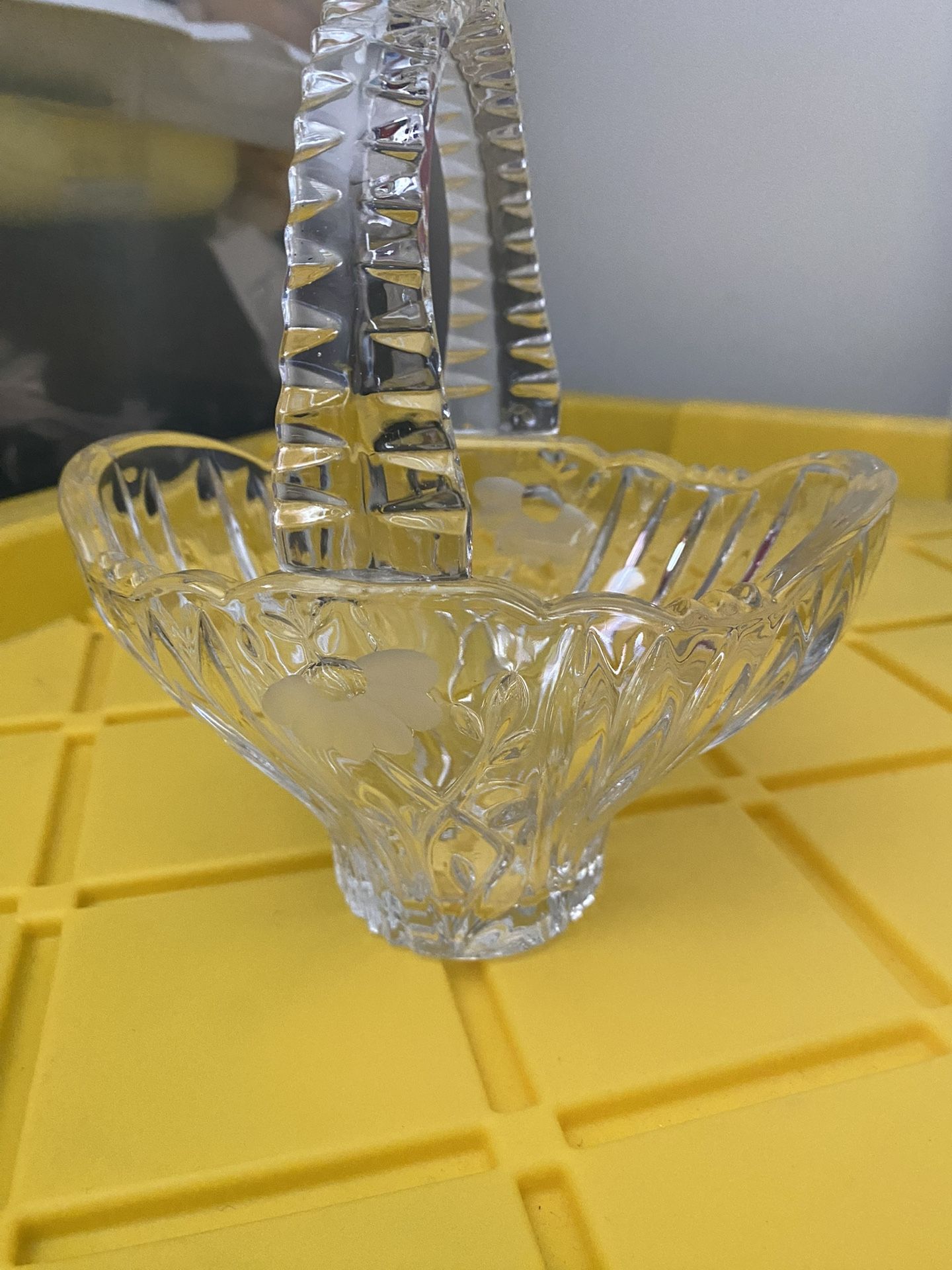 Princess House Crystal Basket