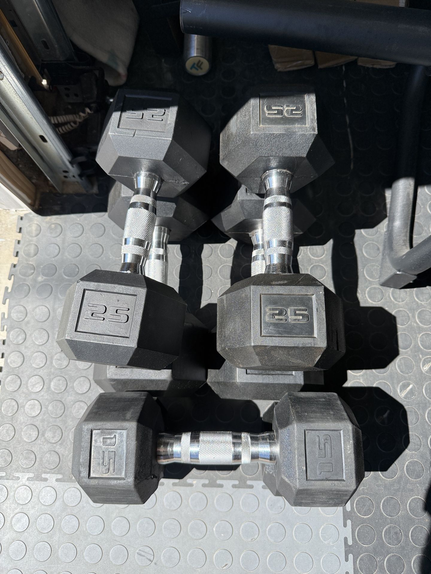 CAP Barbell Coated Hex Dumbbell Weight