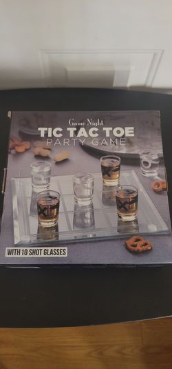 Game Night Tic Tac Toe Drinking Party Game