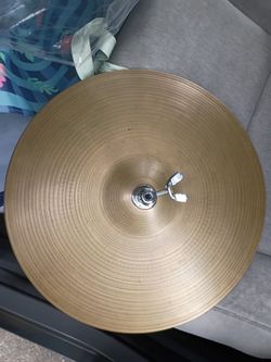 Zildjian. Hi hat. "14"   and   Zildjian  "22"