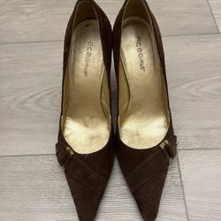 Bcbg Vintage Suede Heels