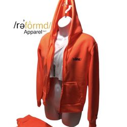 /re’formd/ apparel “Communicate” Women’s Zip Draw String Jogger Hoodie Set