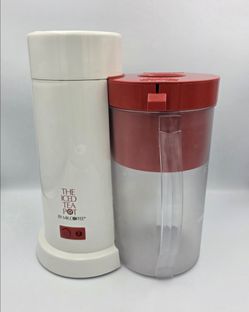 Mr. Coffee The Iced Tea Pot Maker TM1.5 Brew Basket Lid Pitcher Complete Works