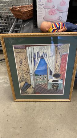 Coastal painting goodwill Rancho mirage