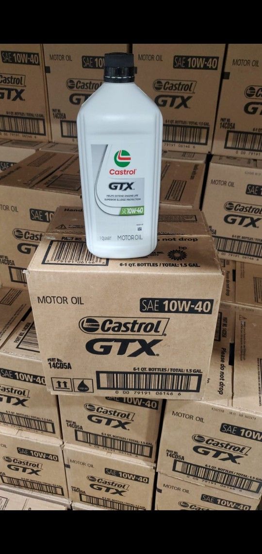 Special Price Motor Oil Castrol Case 6QT High Quality