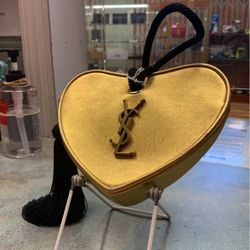 YSL Gold Heart Tassel Bag for Sale in Oakland, CA - OfferUp