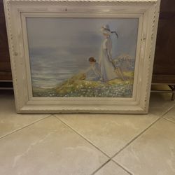 Large Painting By Revie