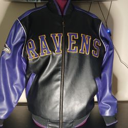 Baltimore Ravens Bomber Jacket men's medium in excellent condition 

All proceeds go towards my cancer treatment and recovery.  Thank you and God bles