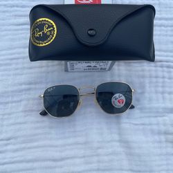 Polarized Lenses Hexagon 3548 Unisex Sunglasses 