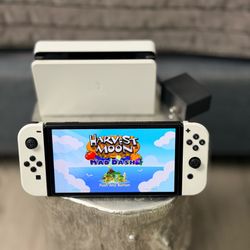 Nintendo Switch OLED Console w/ Dock & Charger