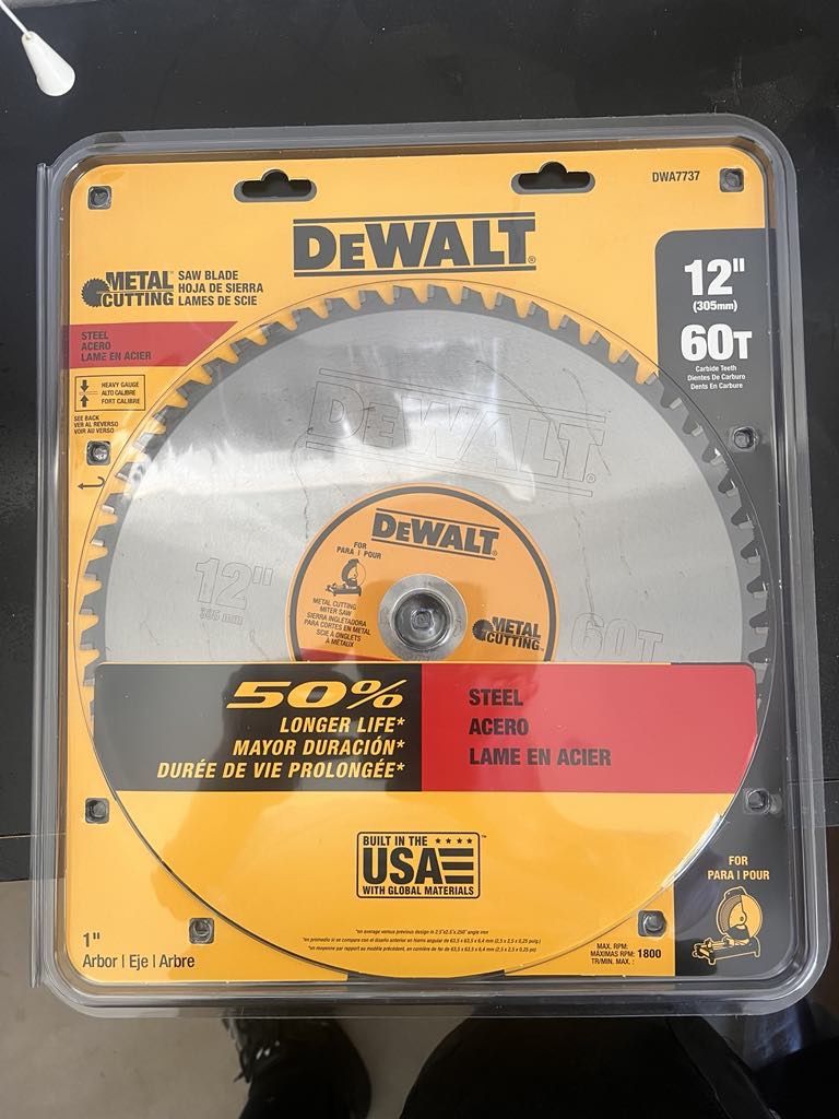 DeWalt metal saw blades