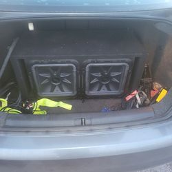 2 12inc Kicker L7 4ohm Solo Barmic Subwoofer 