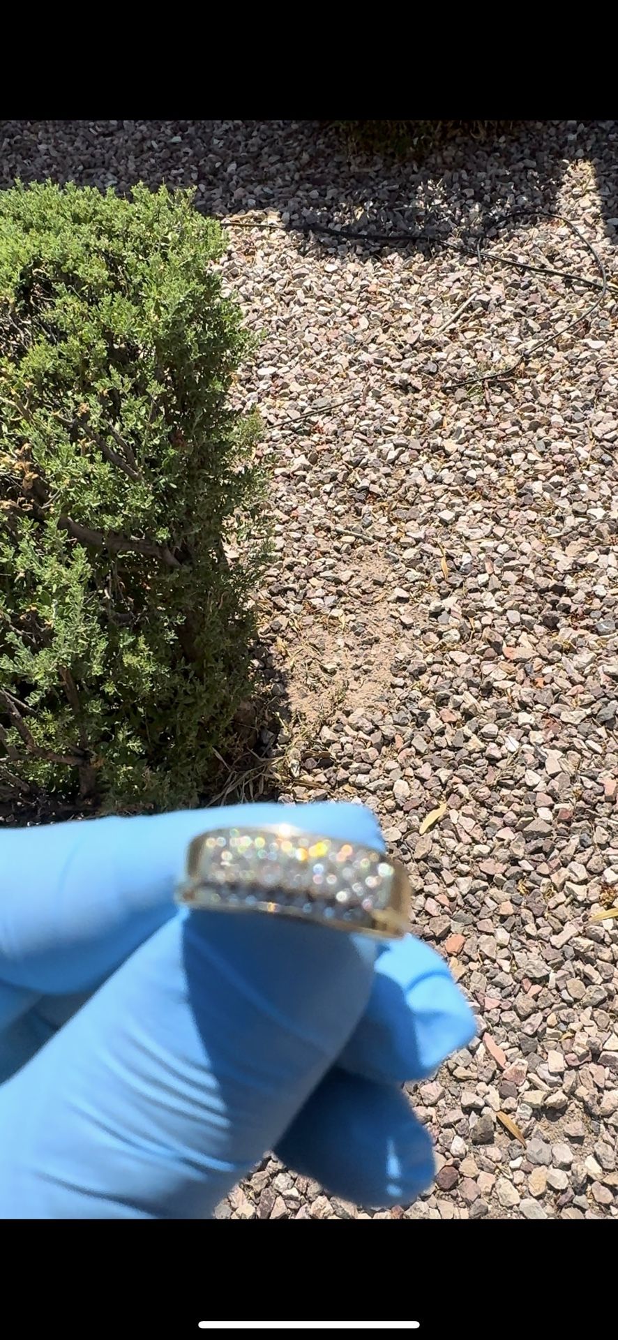 1/2 CTW Diamond Ring 10kt Yellow Gold