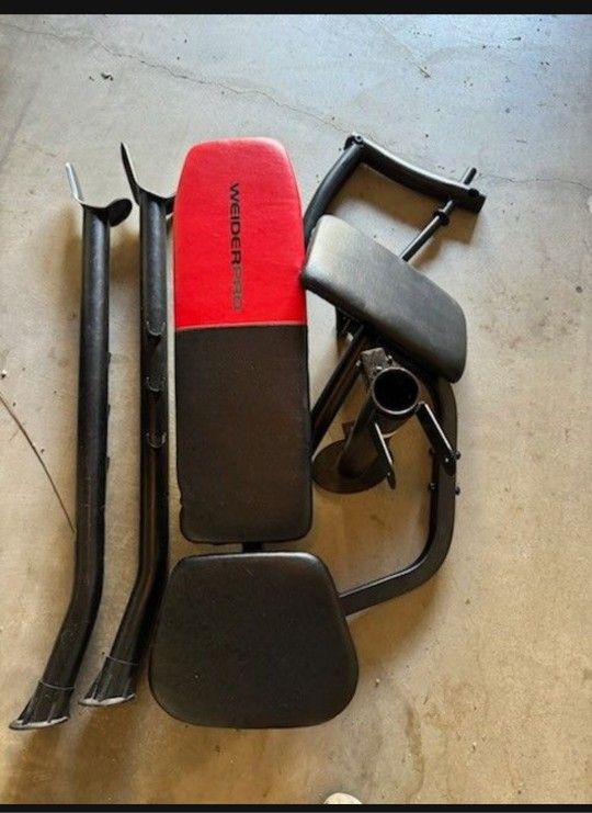 Adjustable Weight Lifting Bench Flat/Incline