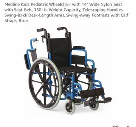 Medline Kids Pediatric Wheelchair 12”