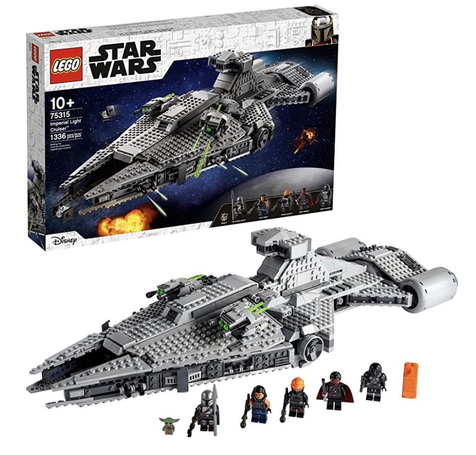 LEGO Star Wars: The Mandalorian Imperial Light Cruiser 75315 Awesome Toy Building Kit for Kids, Featuring 5 Minifigures; New 2021 (1,336 Pieces)