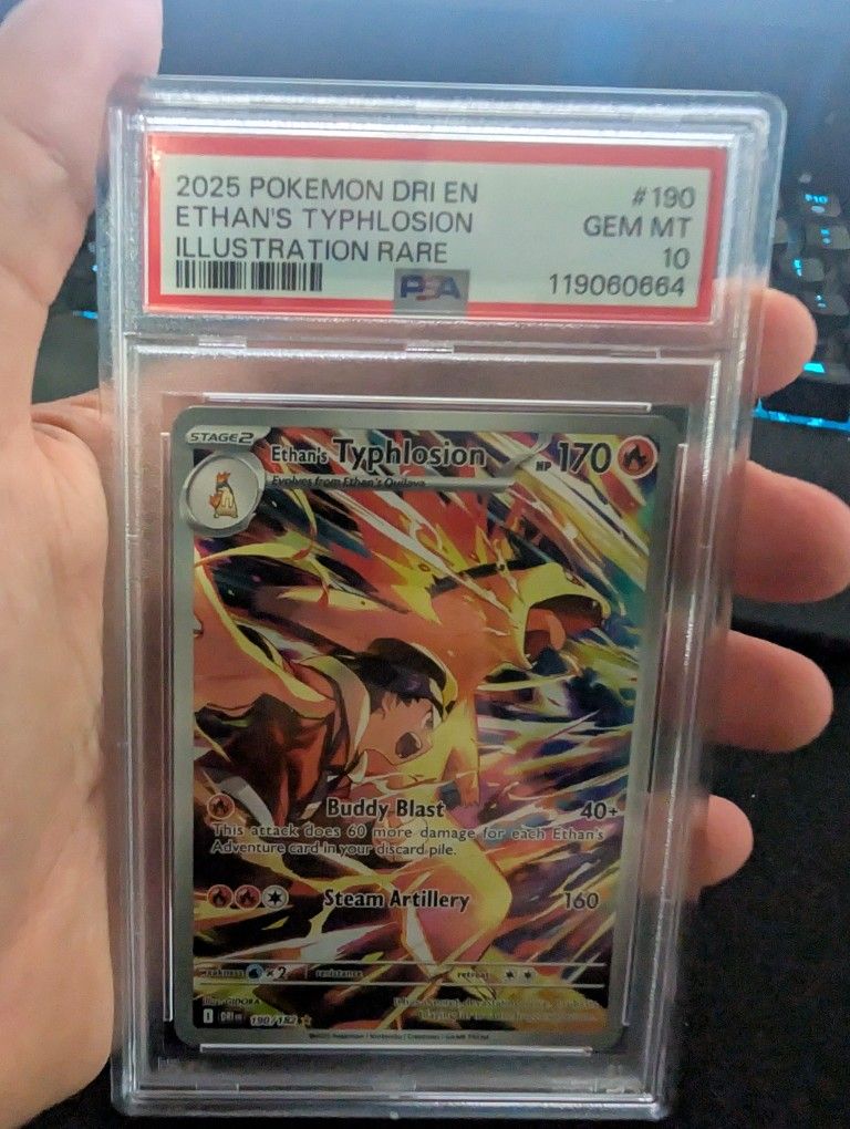 Ethan's Typhlosion PSA 10