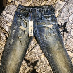 Purple Denims 100% AUTHENTIC Size 30 $85