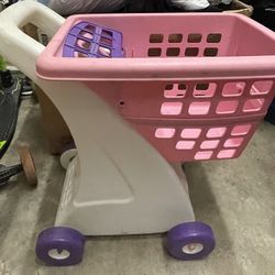Pink shopping Cart