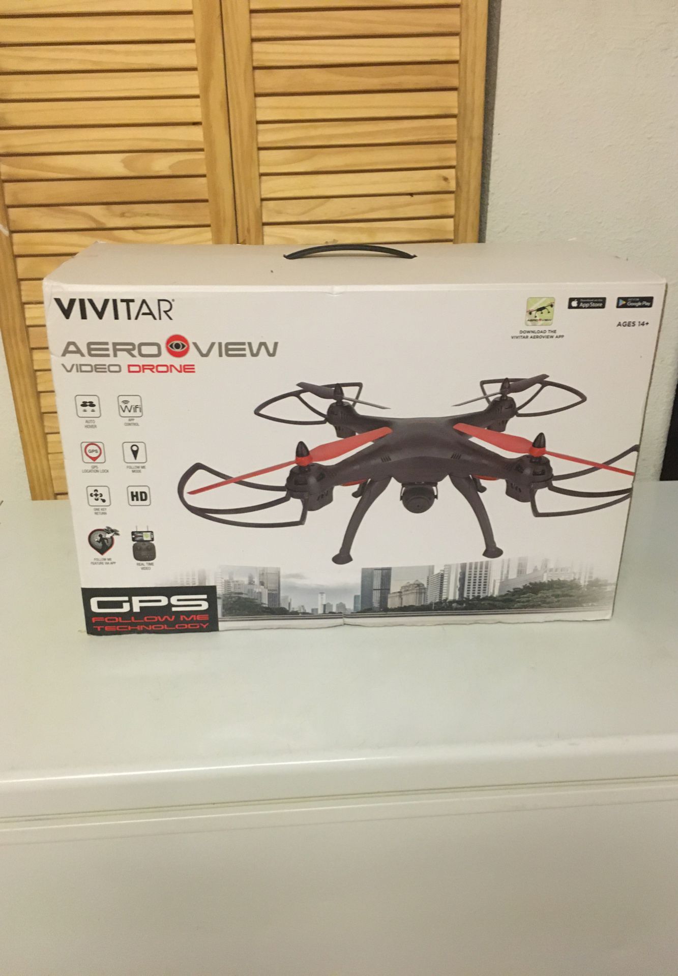 Vivitar aero view video drone