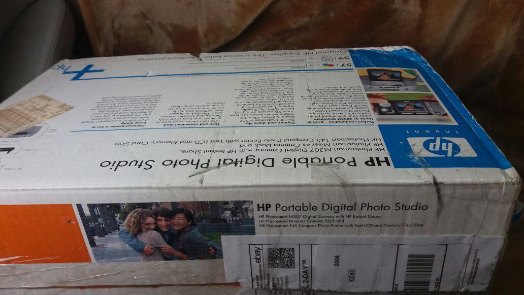 Hp digital photo printer with camera