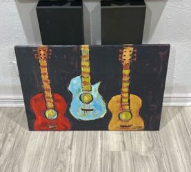 Guitar wall art