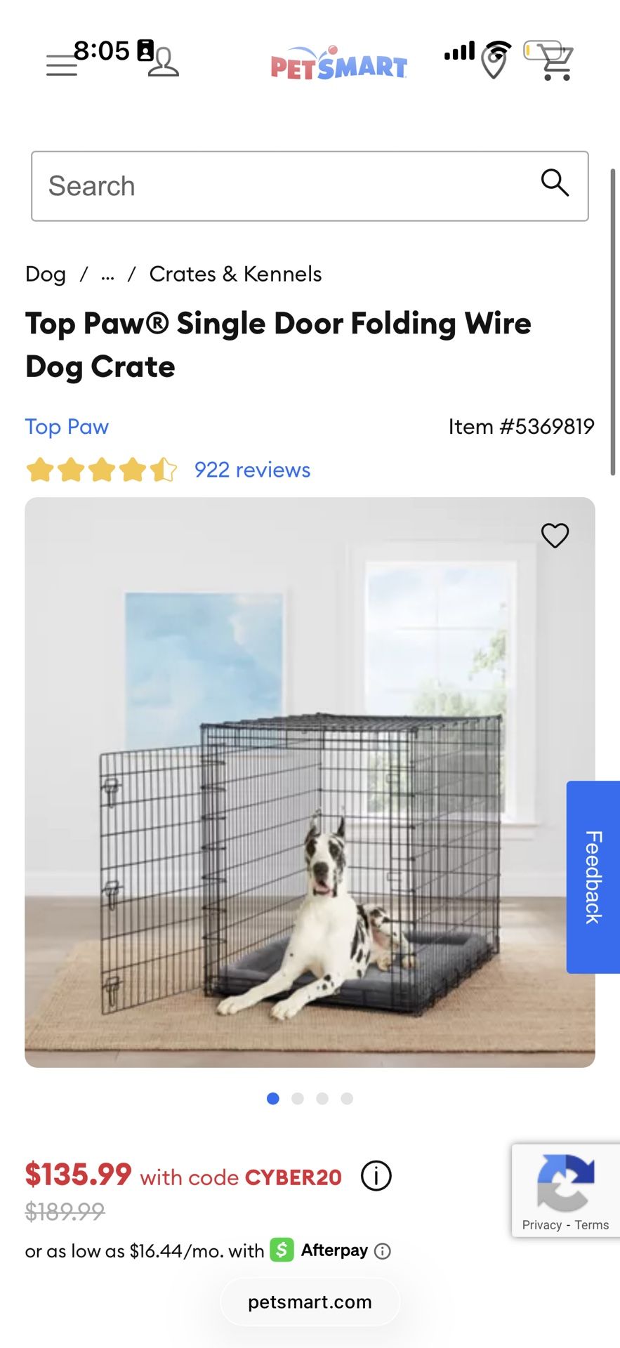 Extra Large Dog Kennel