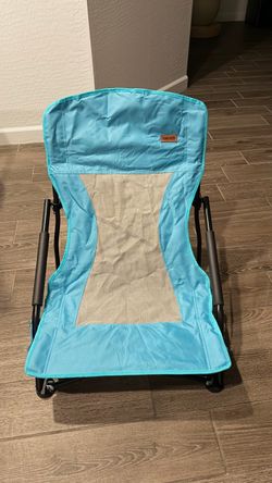 TOBTOS Folding Lounge Chair – Turquoise
