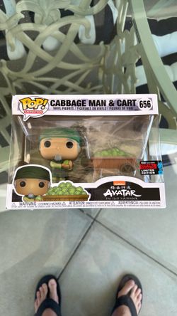 Funko pop Avatar Cannage Man & Cart convention exclusive