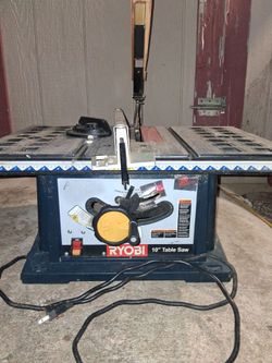 Ryobi 10" Table Saw