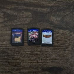 3 Ps Vita Games